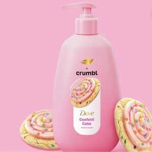 Dove Crumbl Moisturizing Liquid Hand Wash Confetti Cake, 12 oz